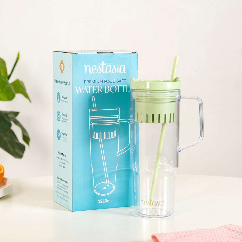 Citrify Travel Sipper Bottle With Infuser Forest Mint 1210ml Nestasia