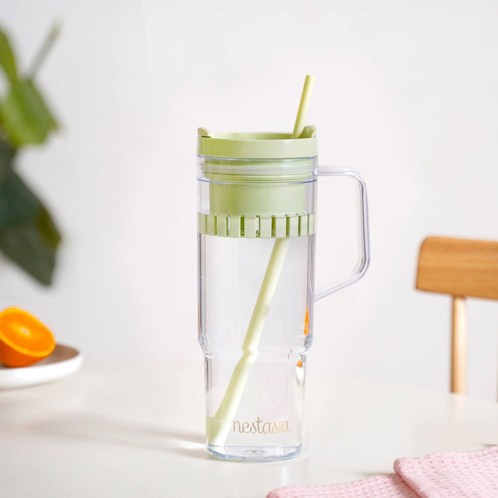 Citrify Travel Sipper Bottle With Infuser Forest Mint 1210ml Nestasia