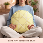Citrine Stripes Cushion Cover 40cm Nestasia