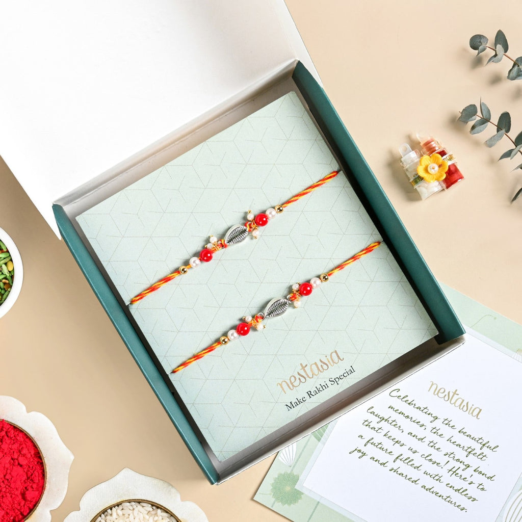 Classic Mauli Rakhi Gift Set Nestasia