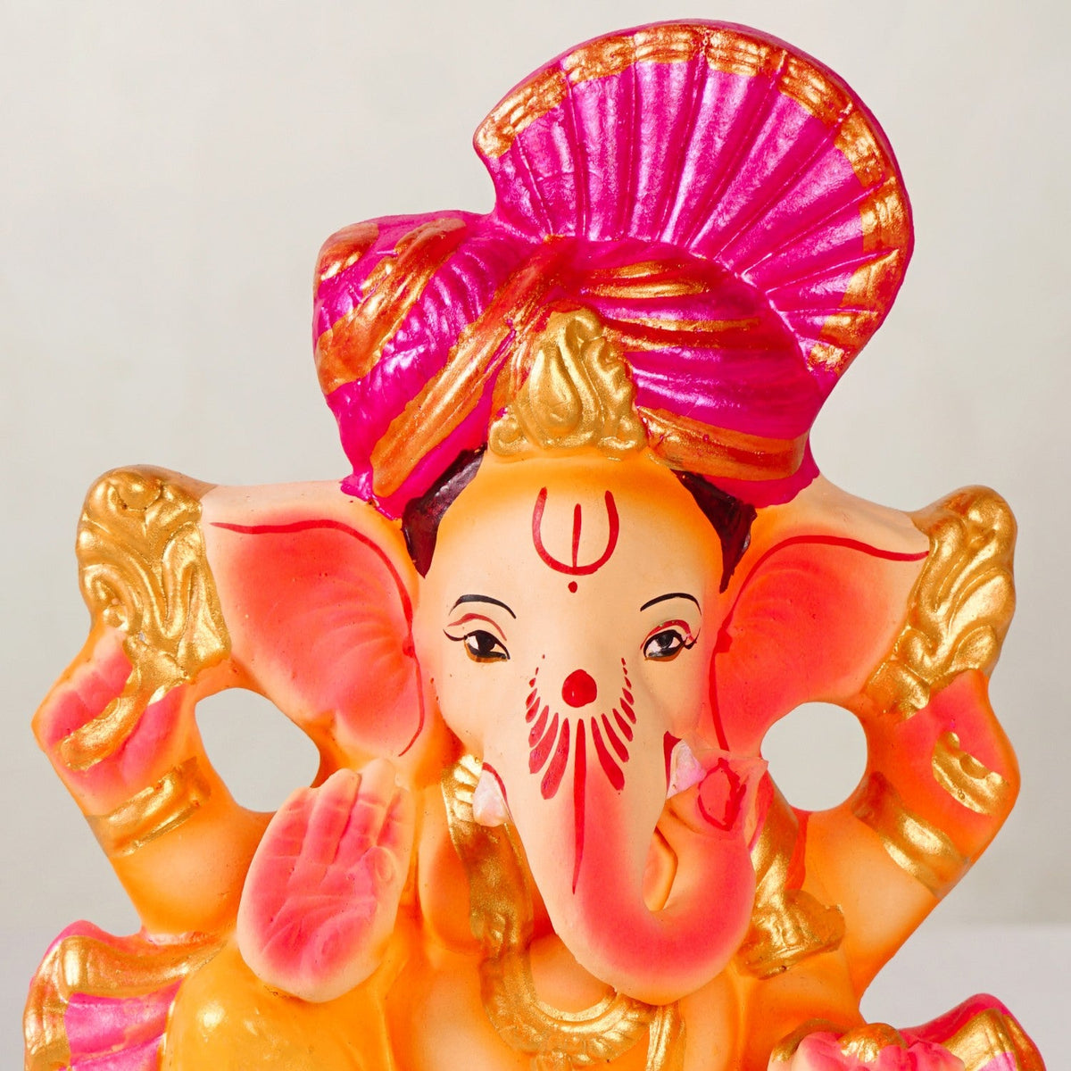 Clay Ecofriendly Ganesh Idol 27cm Nestasia