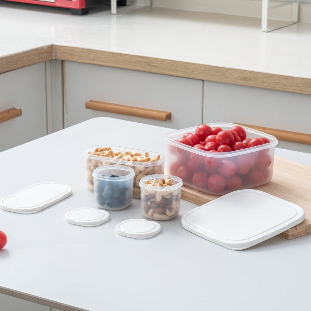 Nestable Food Storage Container Set Of 4 2150ml Nestasia
