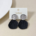 Coastal Charm Seashell Danglers Silver Nestasia