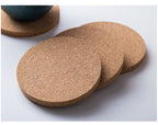 MAGNIFIQUE textured mug with cork coaster - Prussian blue Nestasia