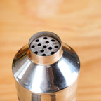 Hammered Texture Cocktail Shaker With Peg Measure Nestasia