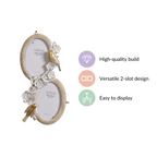 Bird Decor Wall Photo Frame 13"x6.5" Nestasia