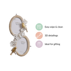 Bird Decor Wall Photo Frame 13"x6.5" Nestasia