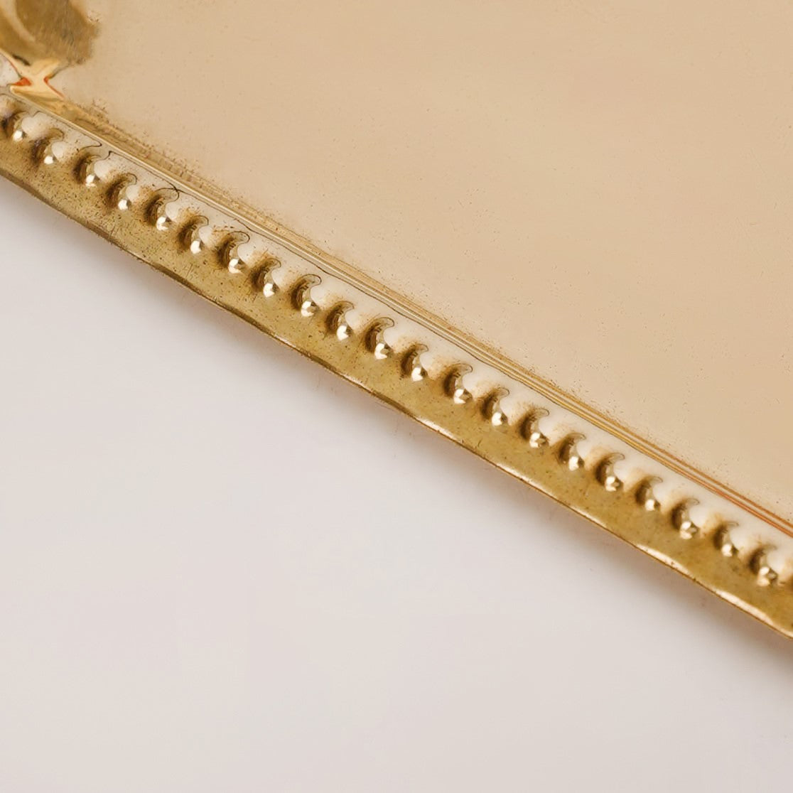 Veda Pure Brass Triangle Serving Platter Set Of 2 16x15cm Nestasia