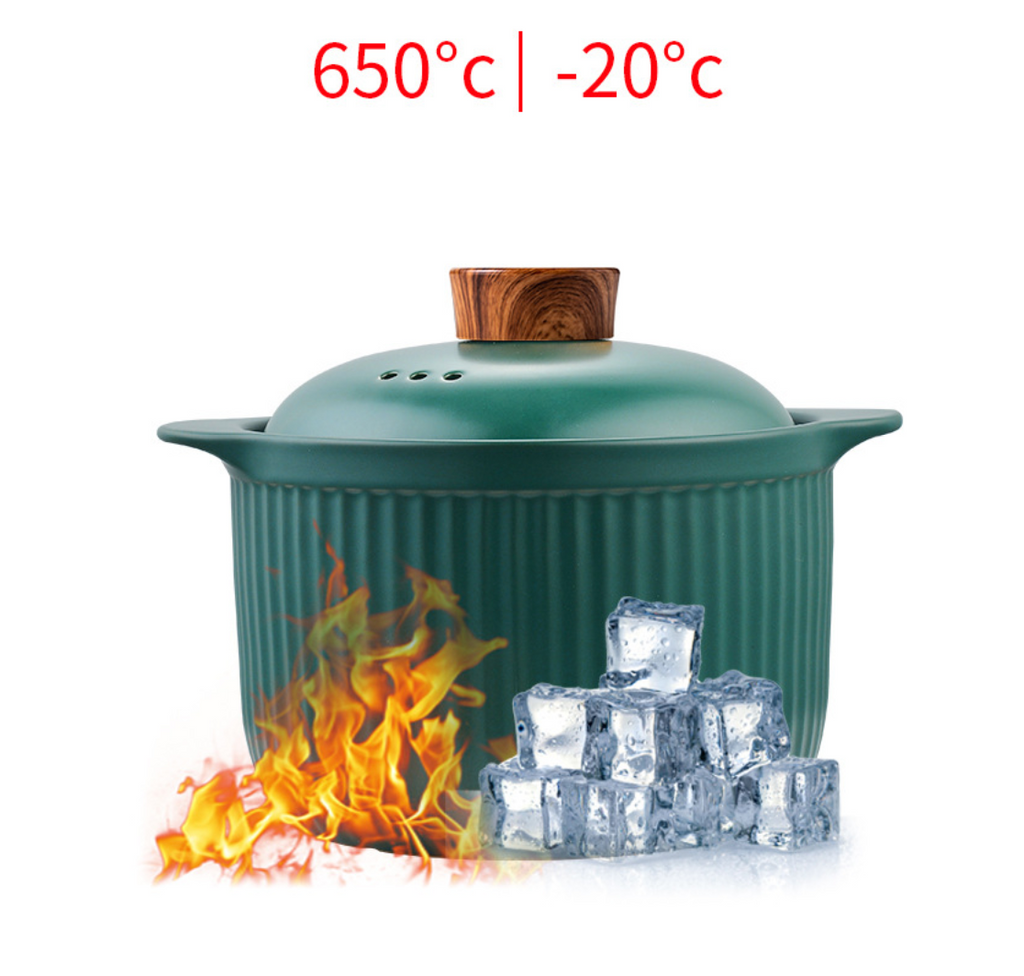 Cooking Pots Green Nestasia