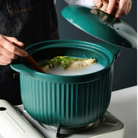 Cooking Pots Green Nestasia