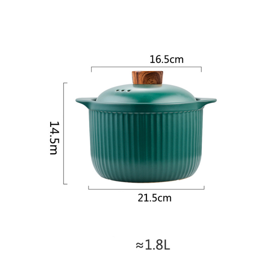Cooking Pots Green Nestasia