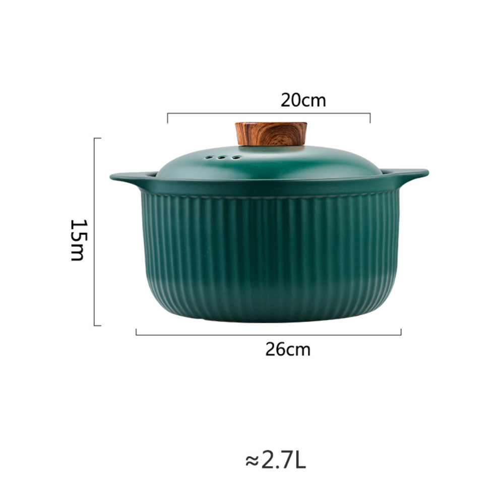 Cooking Pots Green Nestasia