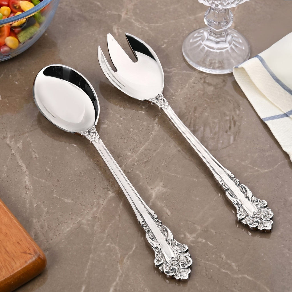 Regalia Serving Spoon Set Of 2 Nestasia