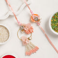 Blush Berry Rakhi And Lumba Gift Set Nestasia