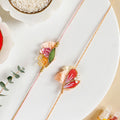 Spring Garden Rakhi Duo Gift Set Nestasia