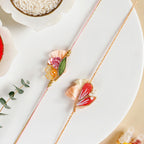 Spring Garden Rakhi Duo Gift Set Nestasia