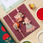 Blush Berry Rakhi And Lumba Gift Set Nestasia