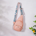 Voyager One Shoulder Cross Body Bag Pink Nestasia