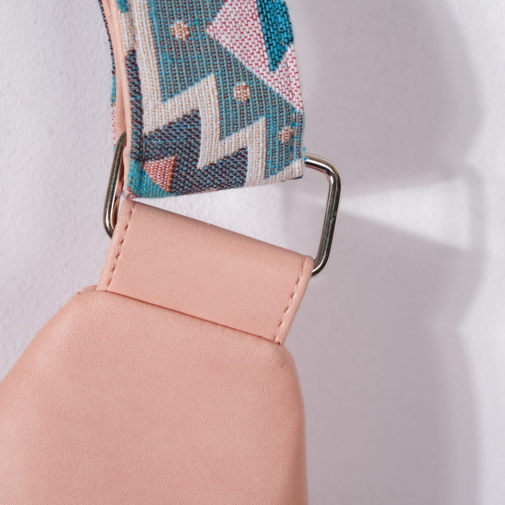 Voyager One Shoulder Cross Body Bag Pink Nestasia