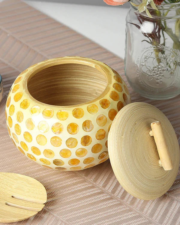 Ceramic Storage Canisters for Kitchen Essentials, Dry Ingredients, and Pantry Organization