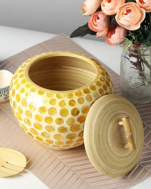 Ceramic Storage Canisters for Kitchen Essentials, Dry Ingredients, and Pantry Organization