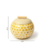 Ceramic Storage Canisters for Kitchen Essentials, Dry Ingredients, and Pantry Organization