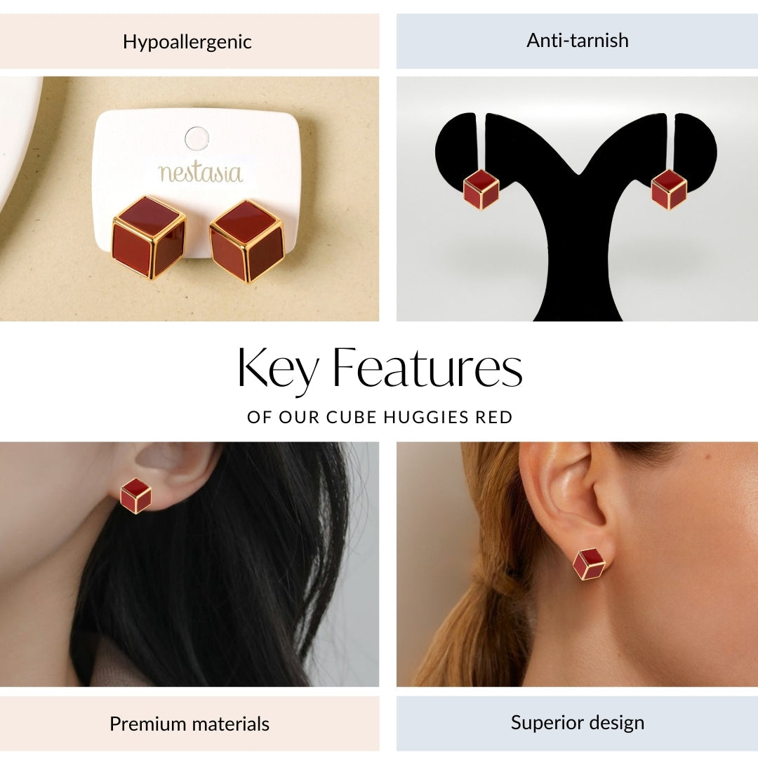 Cube Huggies Red Nestasia