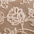 Artisanal Embroidered Couch Cushion Cover 20x14 Inch Nestasia