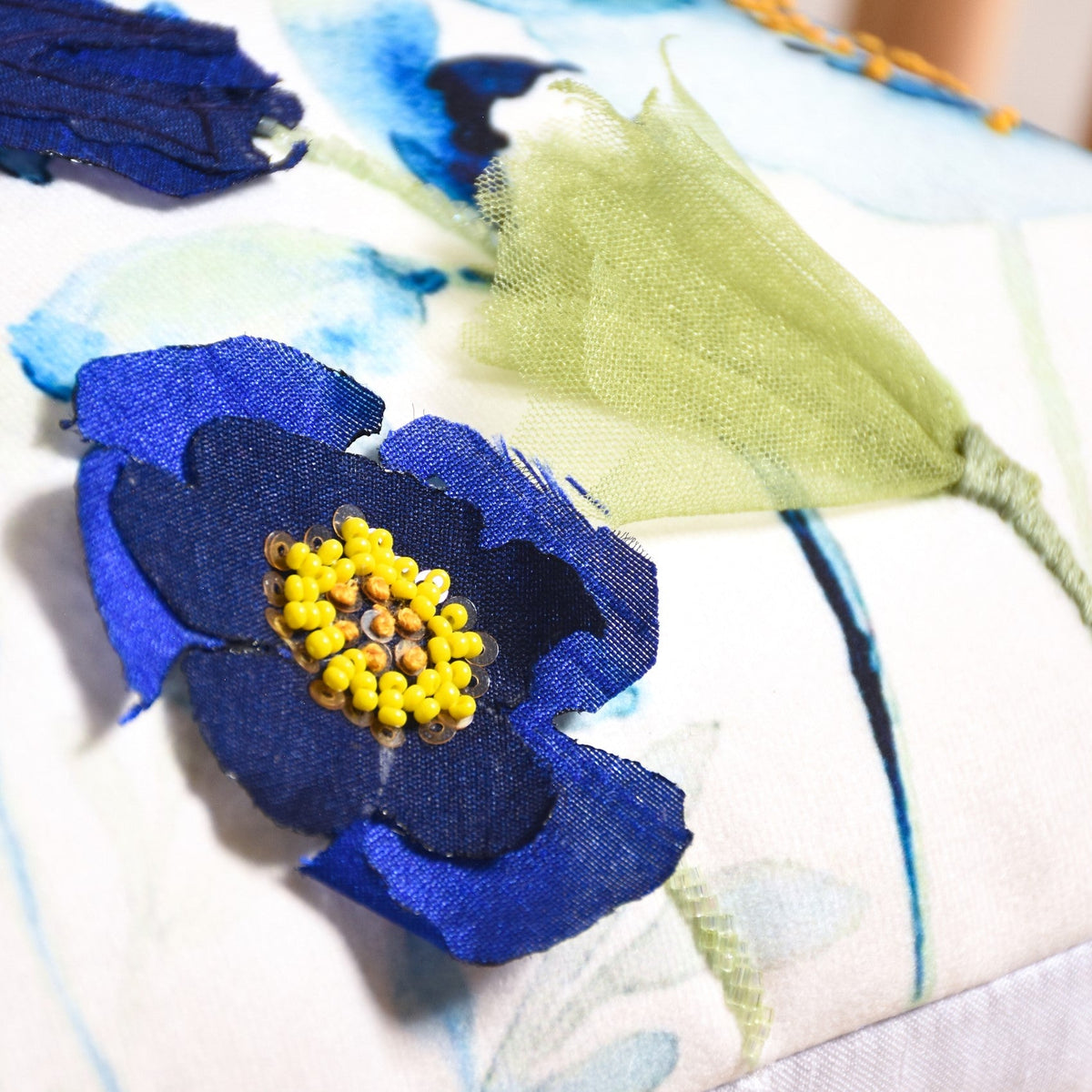 Floral Throw Pillow Cover Nestasia