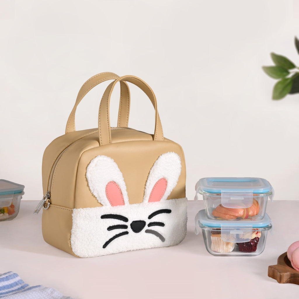 Cute Bunny Leakproof Lunch Bag For Kids Nestasia