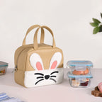 Cute Bunny Leakproof Lunch Bag For Kids Nestasia