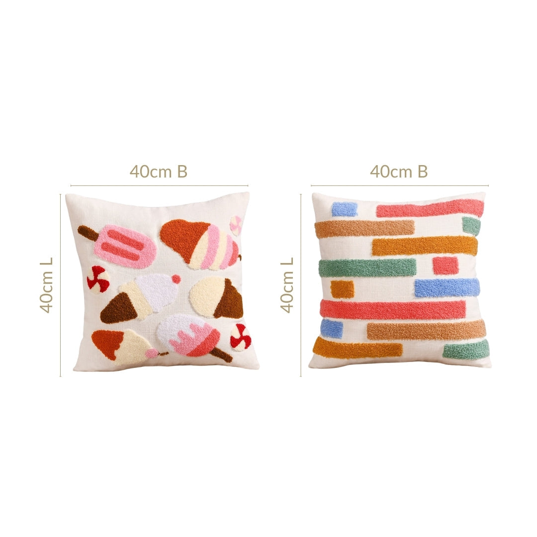 Sugar Rush Cushion Cover Set Of 2 40x40cm Nestasia