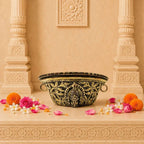 Brass Ashtalakshmi & Balaji Lakshmi Decorative Bowl Vedansh Craft