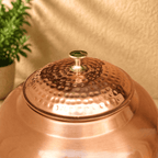 Copper Half Hammered Water Dispenser Vedansh Craft
