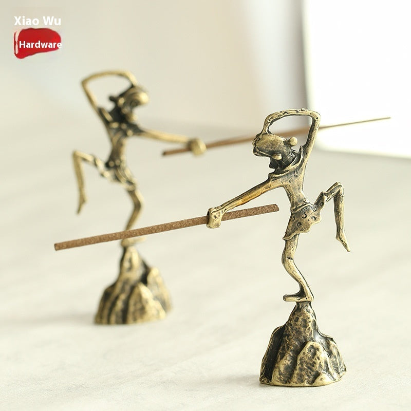 Sun Wukong Incense Holder Qi Tian Da Sheng Creative Mini Joss-stick Incense Holder kafalo