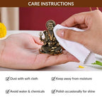 Pure Brass Ganesh Idol With Gift Box 5cm Nestasia
