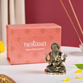 Pure Brass Ganesh Idol With Gift Box 5cm Nestasia