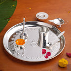 All In One Daily Aarti Pooja Thali Set Of 7 Nestasia