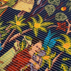 Frida Kahlo Inspired Quilted Cotton Bedcover 250x220cm Nestasia