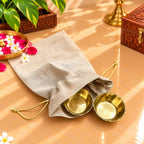 Brass Pooja Potli Gift Hamper: Bulk Corporate Gifting Vedansh Craft