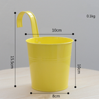 Metal Hanging Planter Basket With Handle Nestasia