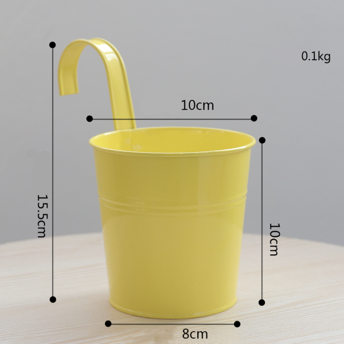 Metal Hanging Planter Basket With Handle Nestasia