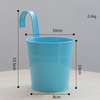 Metal Hanging Planter Basket With Handle Nestasia