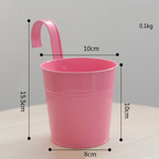 Metal Hanging Planter Basket With Handle Nestasia