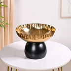 Luxe Round Decorative Bowl With Pedestal Nestasia