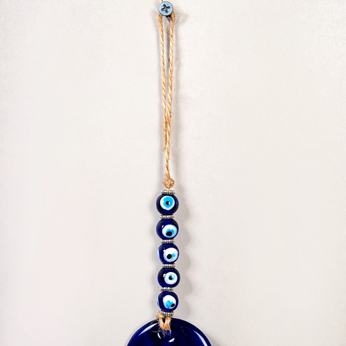 Glass Evil Eye Pendant Wall Hanging Nestasia