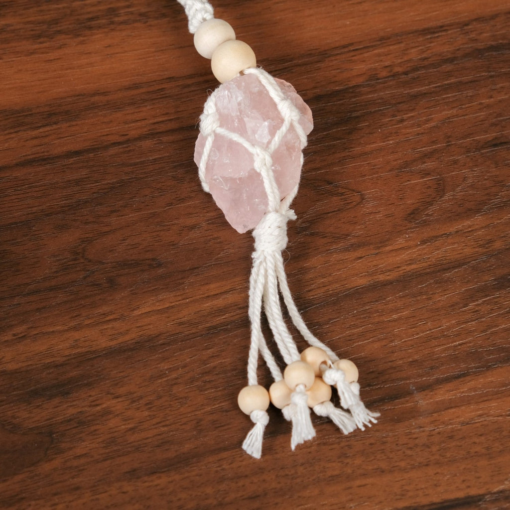 Pink Salt Macrame Wall Hanging Set Of 2 Nestasia