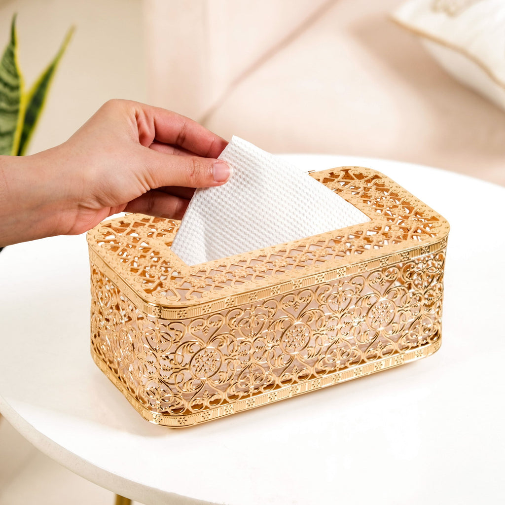 Royalcore Decorative Tissue Paper Holder For Dining Table Nestasia
