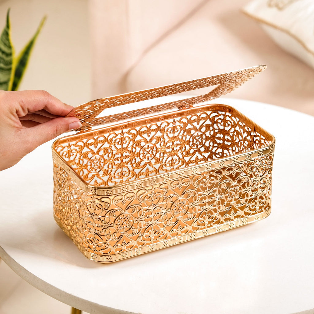 Royalcore Decorative Tissue Paper Holder For Dining Table Nestasia