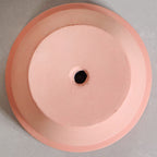 TerraDuo Decorative Planters With Two Tier Gold Stand Pink Nestasia